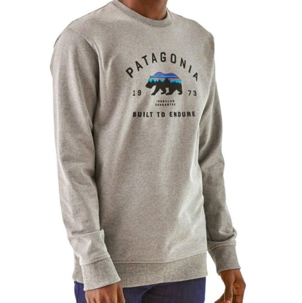 Patagonia Men's Fitz Roy Bear Crew Sweatshirt